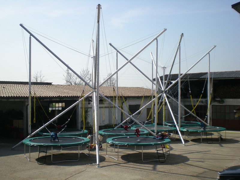 Bungee trampoline elastico